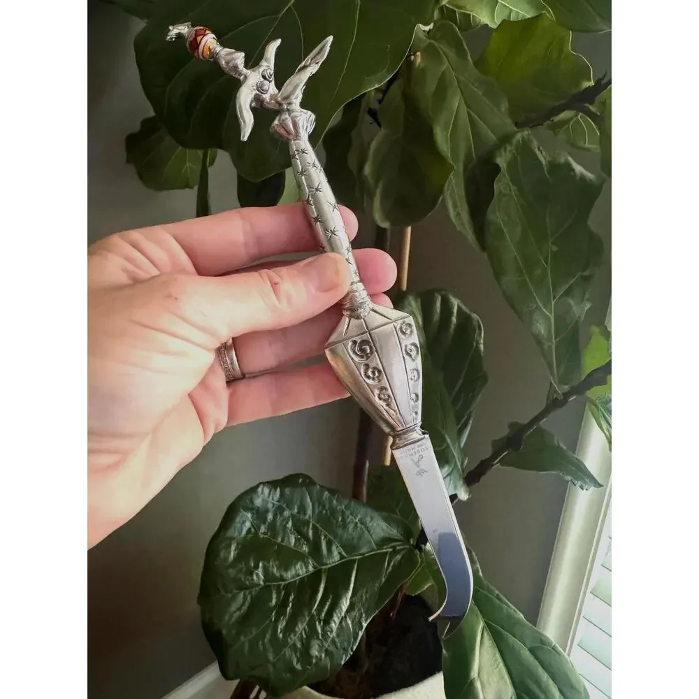 Vintage Sheridan Stainless Steel Cheese Charcuterie Knife